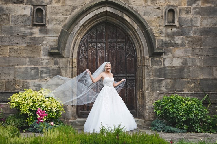 Sarah and Andy's wedding at Ecclesfield Church and Wortley Hall — photo 52 of 97