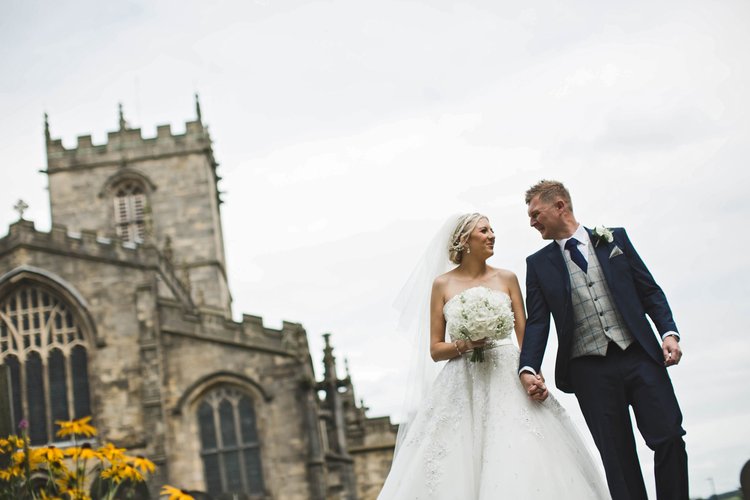 Sarah and Andy's wedding at Ecclesfield Church and Wortley Hall — photo 57 of 97