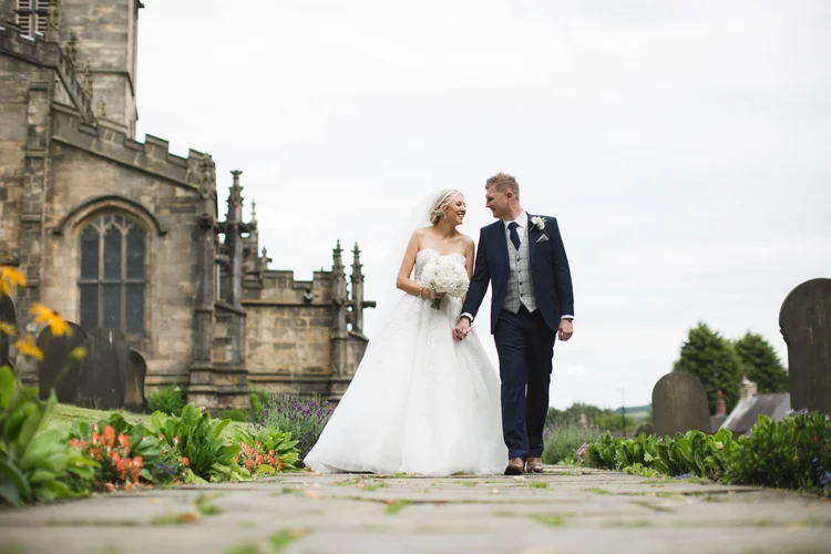 Sarah and Andy's wedding at Ecclesfield Church and Wortley Hall — photo 56 of 97