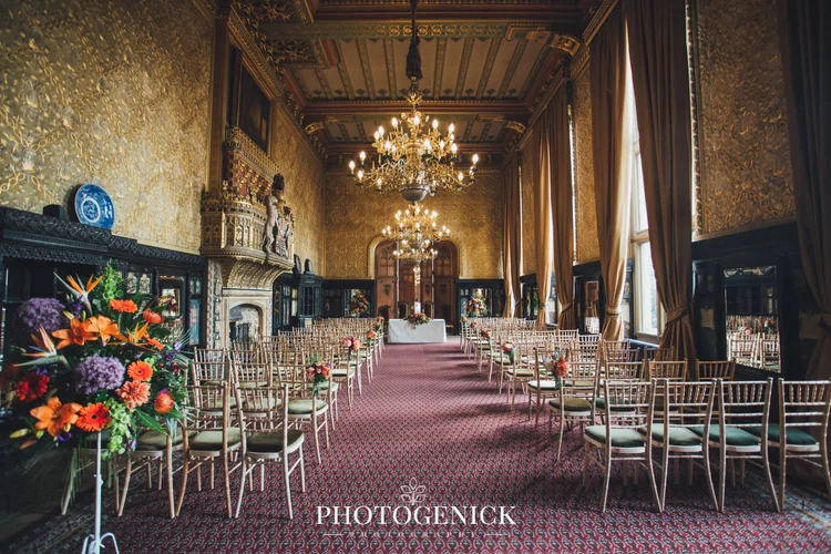 Amber and Tim's wedding at Carlton Towers, Yorkshire — photo 8 of 92