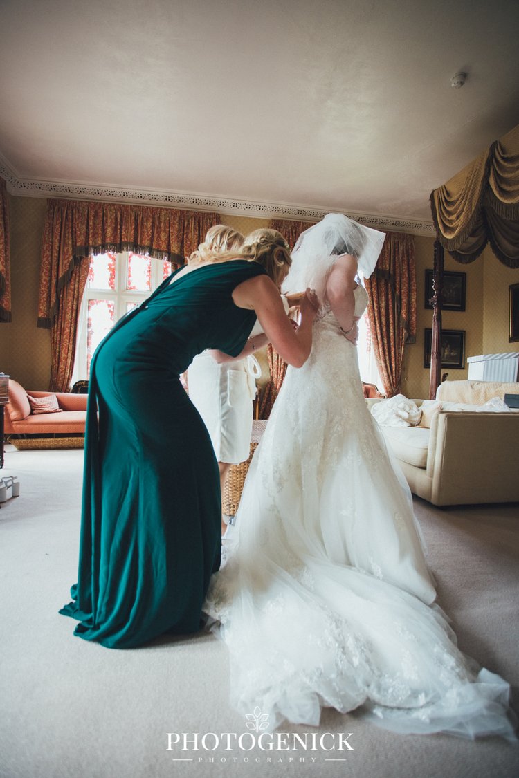 Amber and Tim's wedding at Carlton Towers, Yorkshire — photo 16 of 92