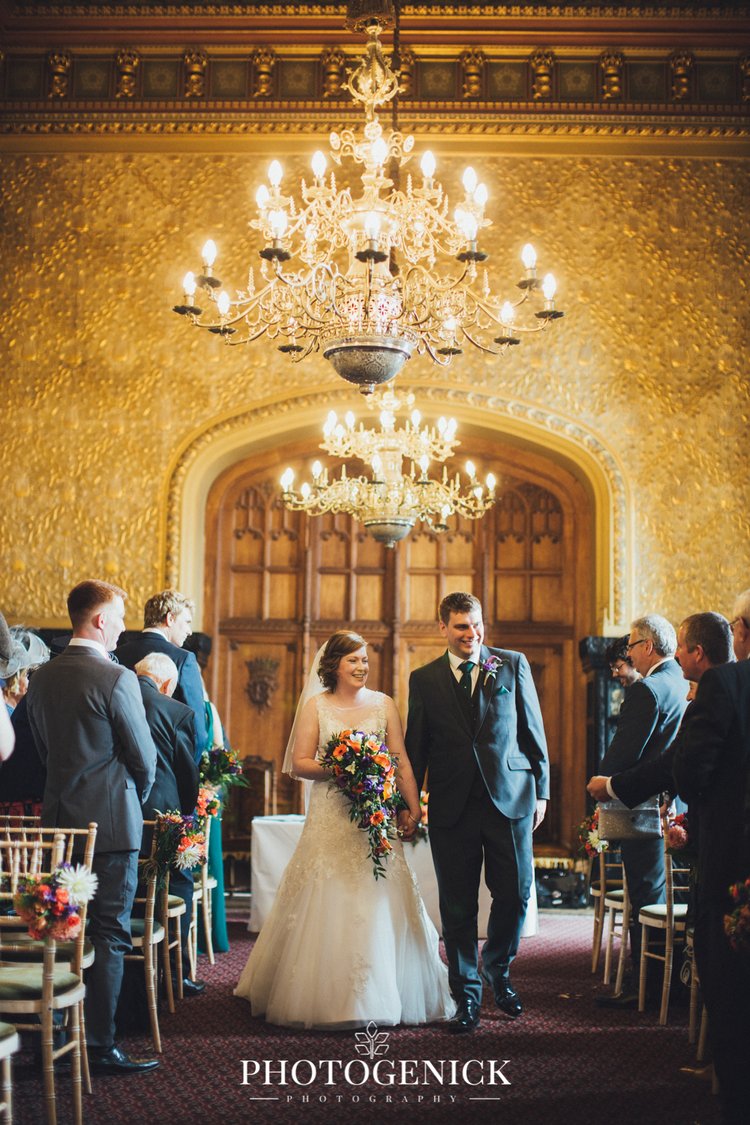 Amber and Tim's wedding at Carlton Towers, Yorkshire — photo 46 of 92