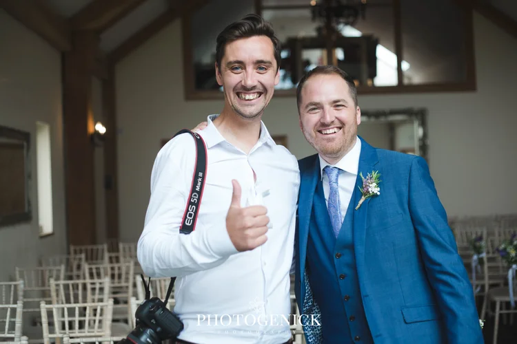 Hannah and Mike's wedding at Oldwalls Gower, Wales — photo 6 of 71