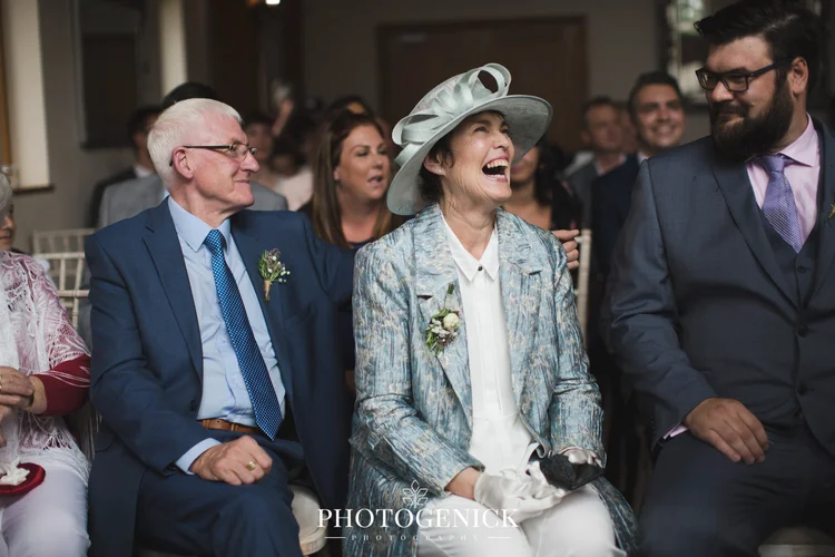 Hannah and Mike's wedding at Oldwalls Gower, Wales — photo 20 of 71