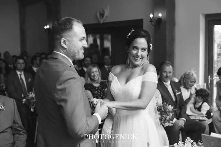 Hannah and Mike's wedding at Oldwalls Gower, Wales — photo 25 of 71