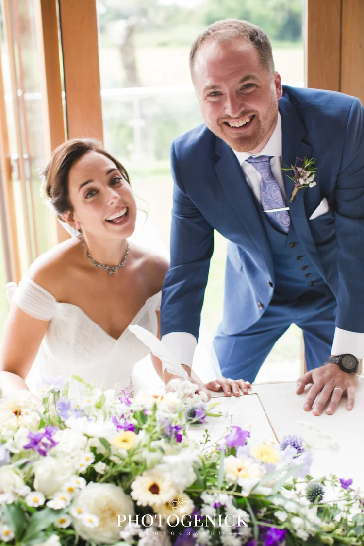Hannah and Mike's wedding at Oldwalls Gower, Wales — photo 27 of 71