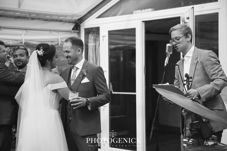 Hannah and Mike's wedding at Oldwalls Gower, Wales — photo 50 of 71