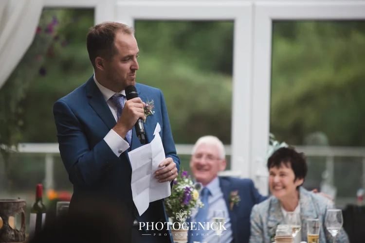 Hannah and Mike's wedding at Oldwalls Gower, Wales — photo 60 of 71