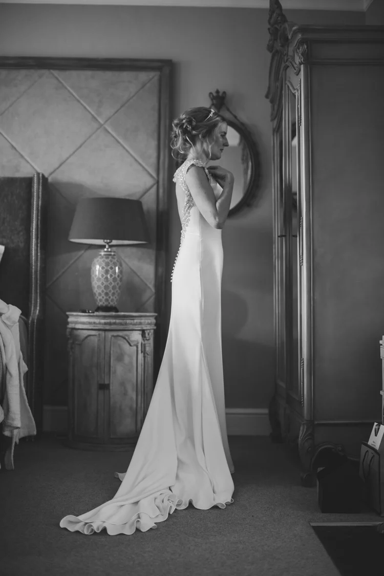Lisa and Mike's winter wedding at Prestwold Hall, Leicestershire — photo 24 of 89