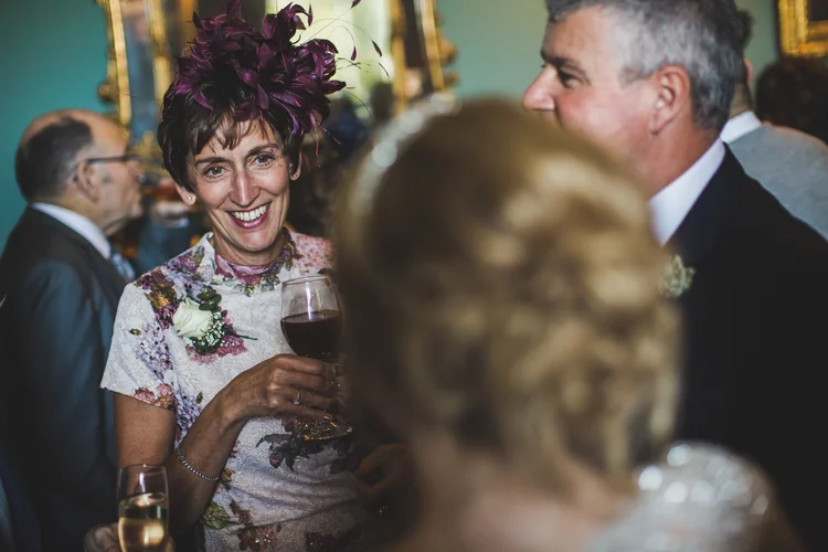 Lisa and Mike's winter wedding at Prestwold Hall, Leicestershire — photo 50 of 89