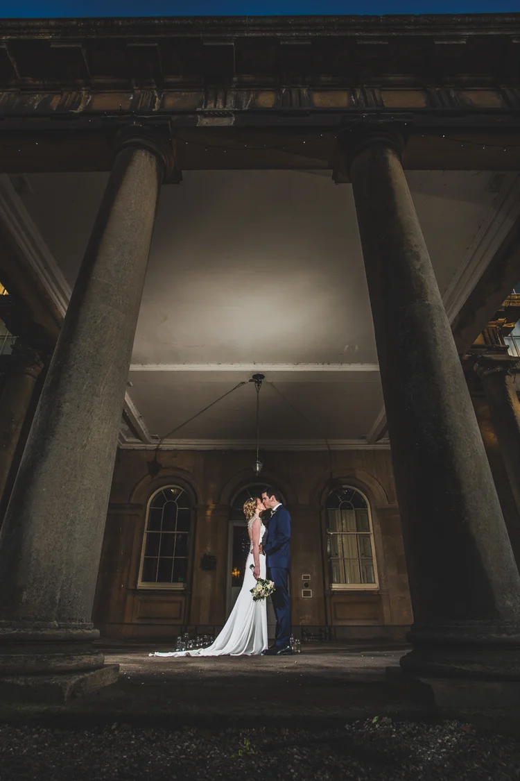 Lisa and Mike's winter wedding at Prestwold Hall, Leicestershire — photo 63 of 89