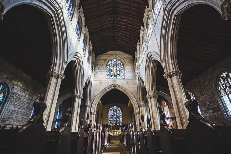 Sophie and Matt's wedding at Tickhill Church and Rossington Hall — photo 23 of 80