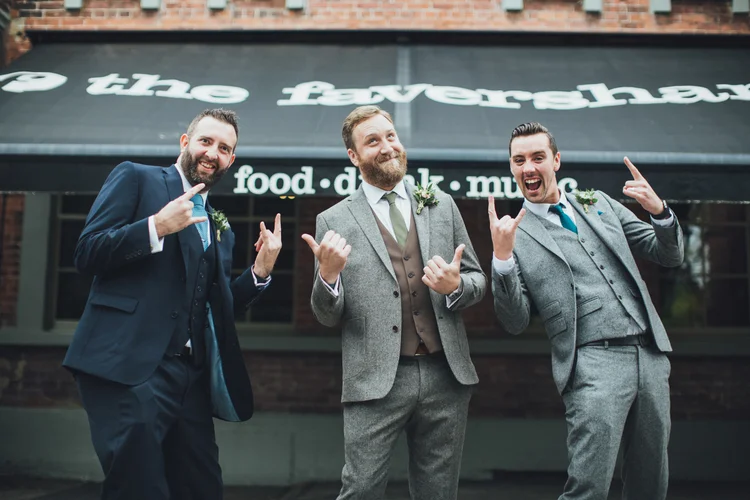 If you're not having fun, what's the point? Fun wedding photos — photo 9 of 46