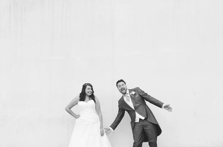 If you're not having fun, what's the point? Fun wedding photos — photo 46 of 46