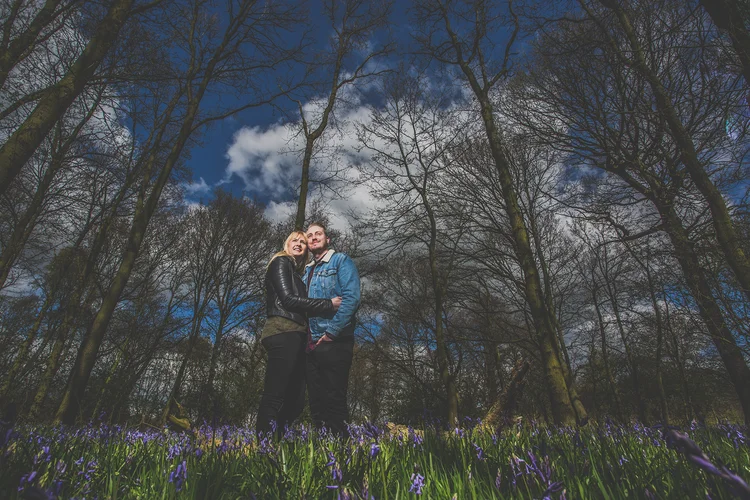 Laura and Drew's pre-wedding shoot at Nostell Priory, Wakefield — photo 11 of 13