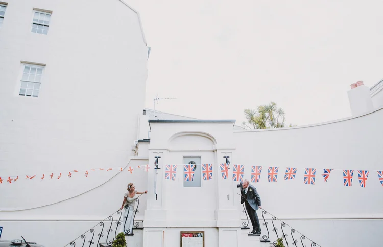 Sarah and Phil's wedding in St Peter Port, Guernsey — photo 90 of 103