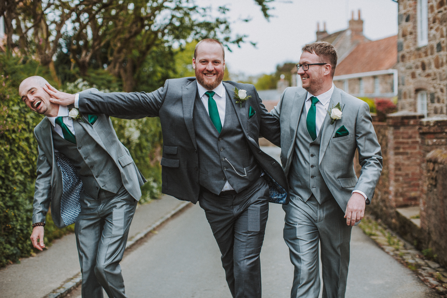 fun wedding photographers in Guernsey