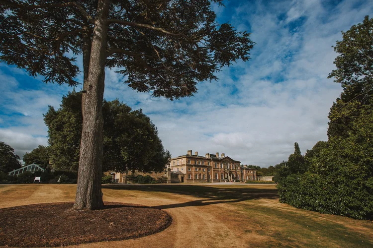 Charlotte and Scott's wedding at Bowcliffe Hall, Wetherby — photo 2 of 83