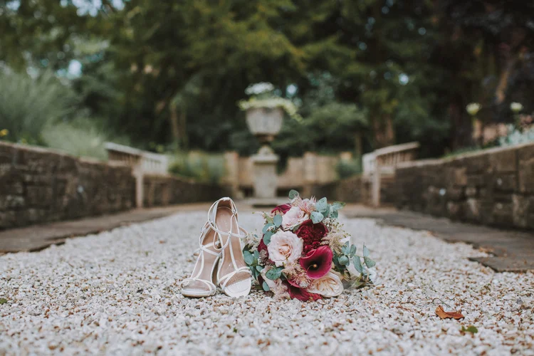 Charlotte and Scott's wedding at Bowcliffe Hall, Wetherby — photo 10 of 83