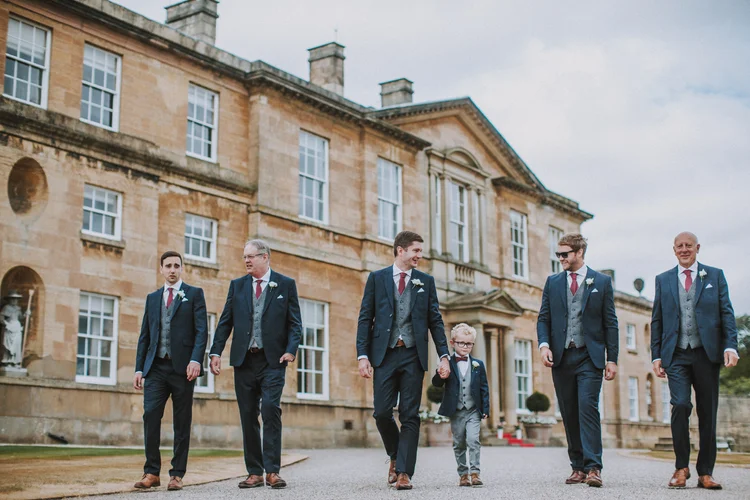 Charlotte and Scott's wedding at Bowcliffe Hall, Wetherby — photo 14 of 83