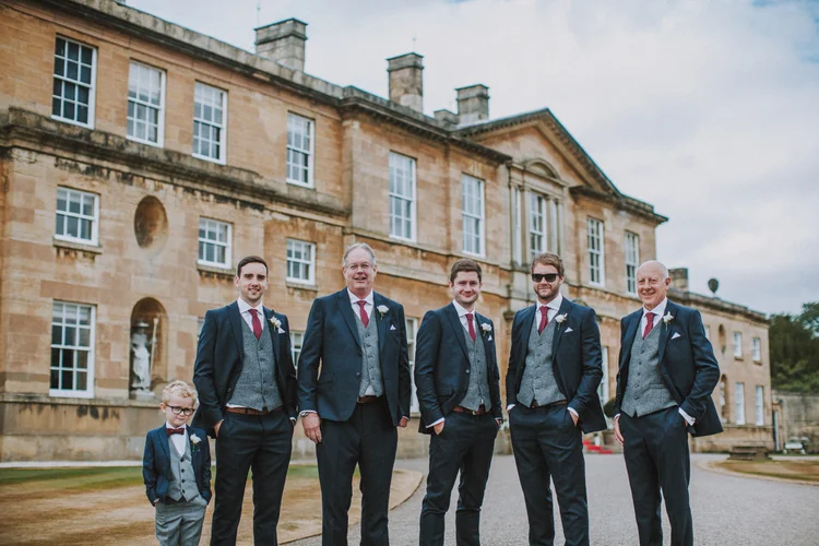 Charlotte and Scott's wedding at Bowcliffe Hall, Wetherby — photo 15 of 83