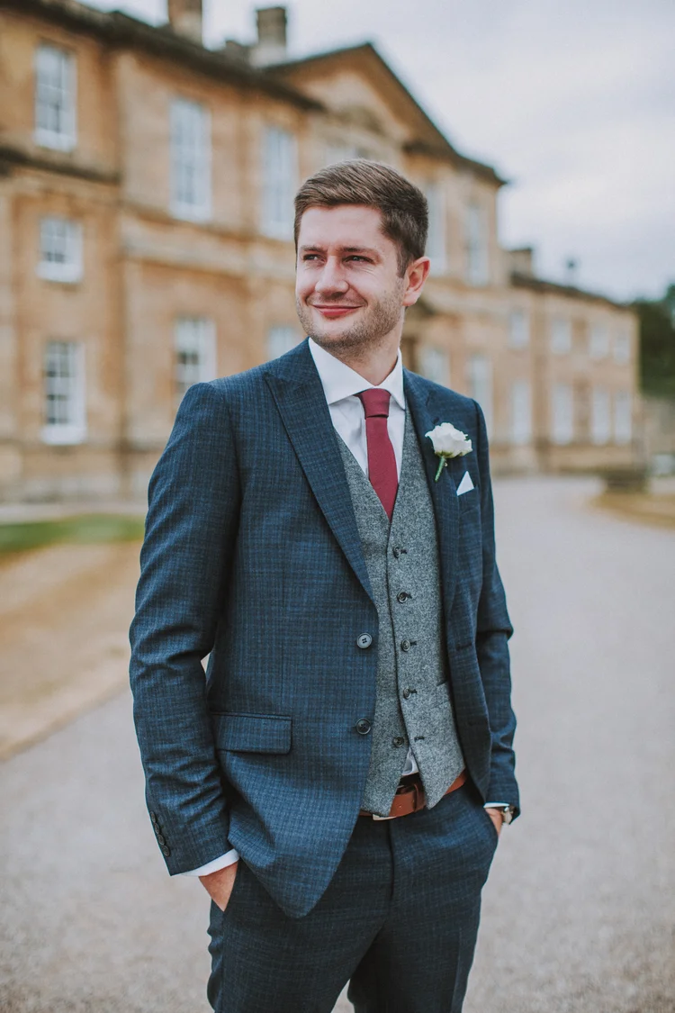 Charlotte and Scott's wedding at Bowcliffe Hall, Wetherby — photo 16 of 83
