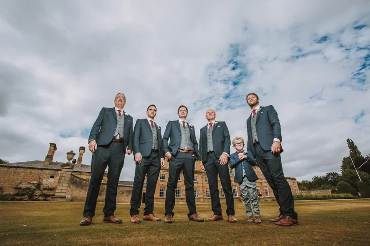 Charlotte and Scott's wedding at Bowcliffe Hall, Wetherby — photo 17 of 83