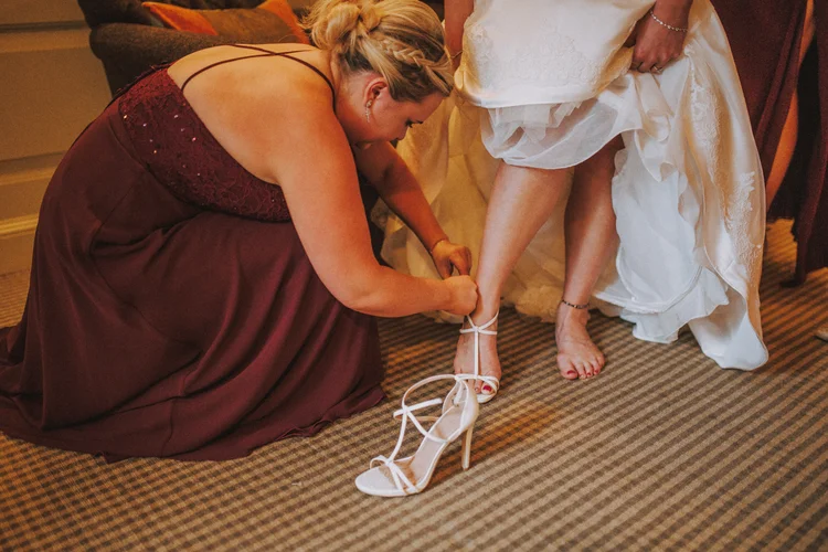 Charlotte and Scott's wedding at Bowcliffe Hall, Wetherby — photo 20 of 83
