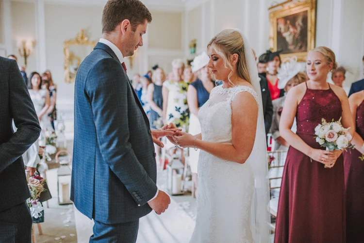 Charlotte and Scott's wedding at Bowcliffe Hall, Wetherby — photo 26 of 83