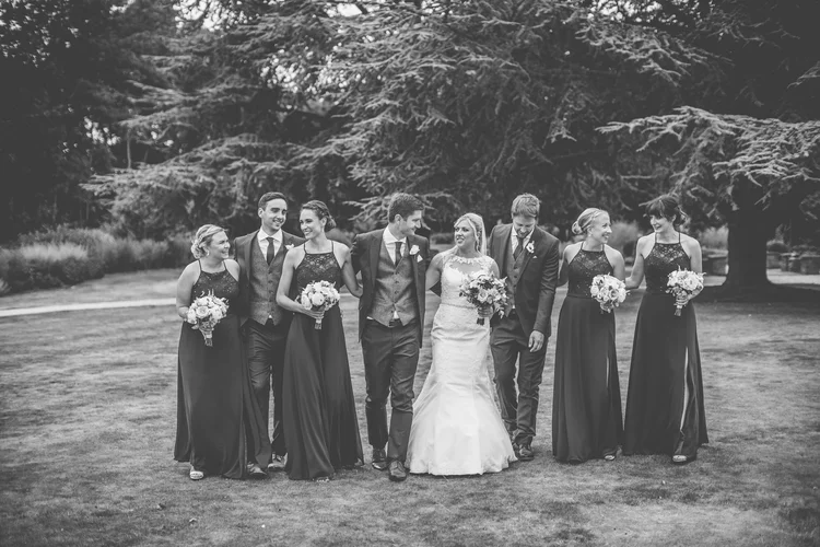 Charlotte and Scott's wedding at Bowcliffe Hall, Wetherby — photo 34 of 83