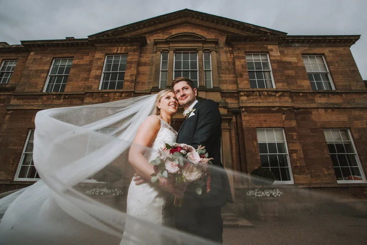Charlotte and Scott's wedding at Bowcliffe Hall, Wetherby — photo 39 of 83