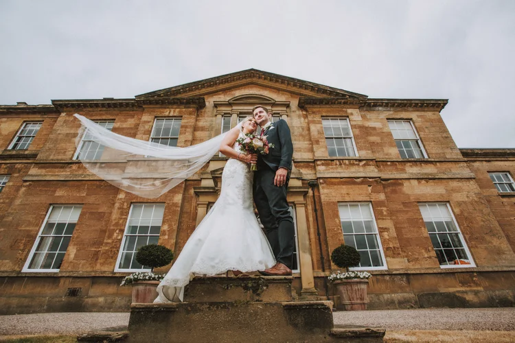 Charlotte and Scott's wedding at Bowcliffe Hall, Wetherby — photo 40 of 83