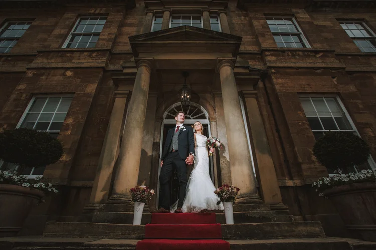 Charlotte and Scott's wedding at Bowcliffe Hall, Wetherby — photo 41 of 83