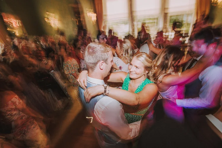 Charlotte and Scott's wedding at Bowcliffe Hall, Wetherby — photo 80 of 83
