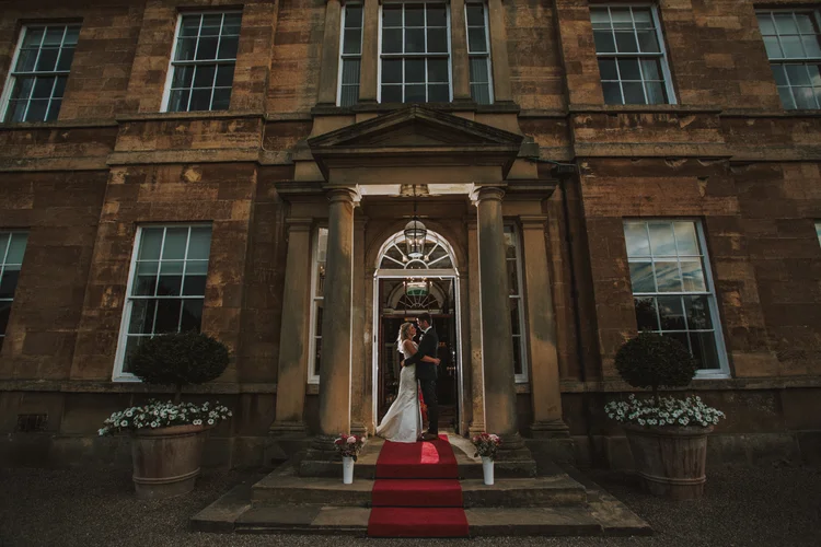Charlotte and Scott's wedding at Bowcliffe Hall, Wetherby — photo 82 of 83