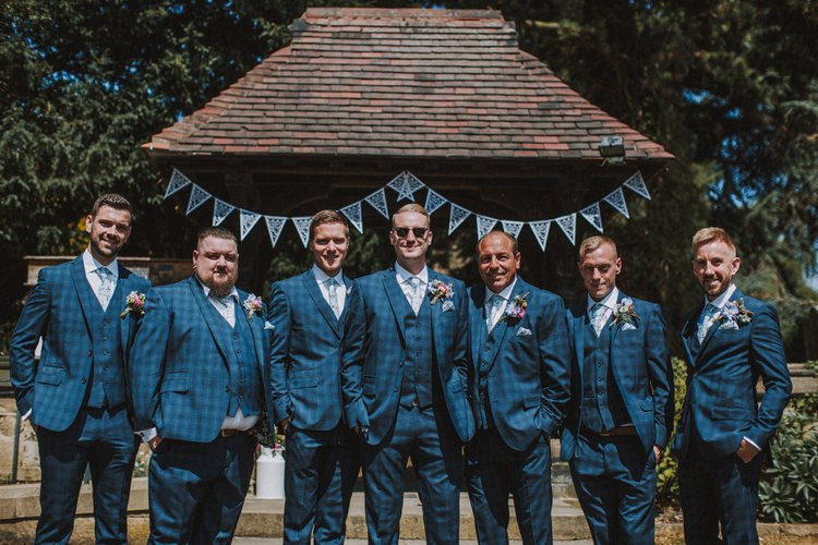 Laura and Andy's wedding at Ackworth Church and Wentworth Woodhouse — photo 12 of 76