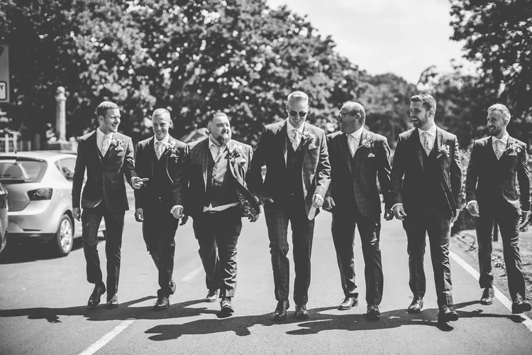 Laura and Andy's wedding at Ackworth Church and Wentworth Woodhouse — photo 15 of 76