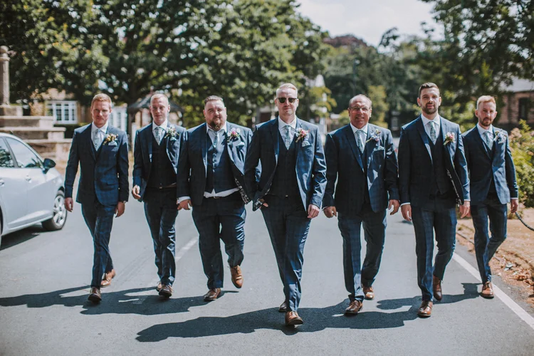 Laura and Andy's wedding at Ackworth Church and Wentworth Woodhouse — photo 14 of 76