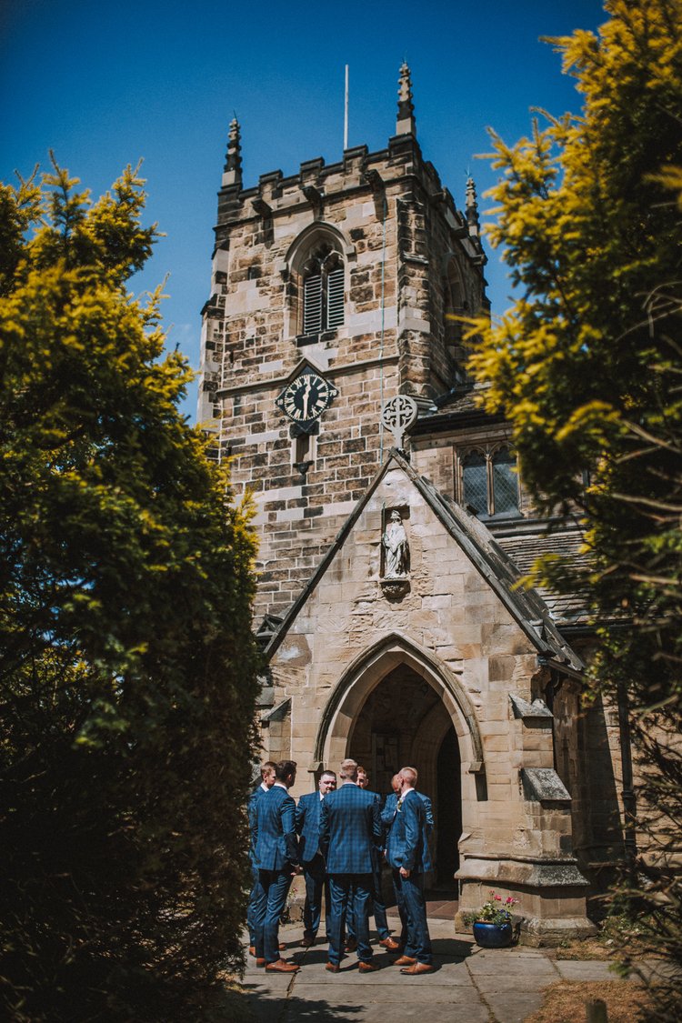 Laura and Andy's wedding at Ackworth Church and Wentworth Woodhouse — photo 18 of 76
