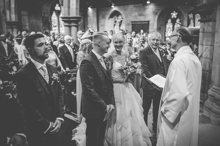 Laura and Andy's wedding at Ackworth Church and Wentworth Woodhouse — photo 24 of 76