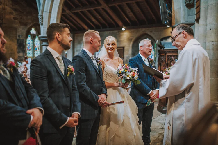 Laura and Andy's wedding at Ackworth Church and Wentworth Woodhouse — photo 25 of 76