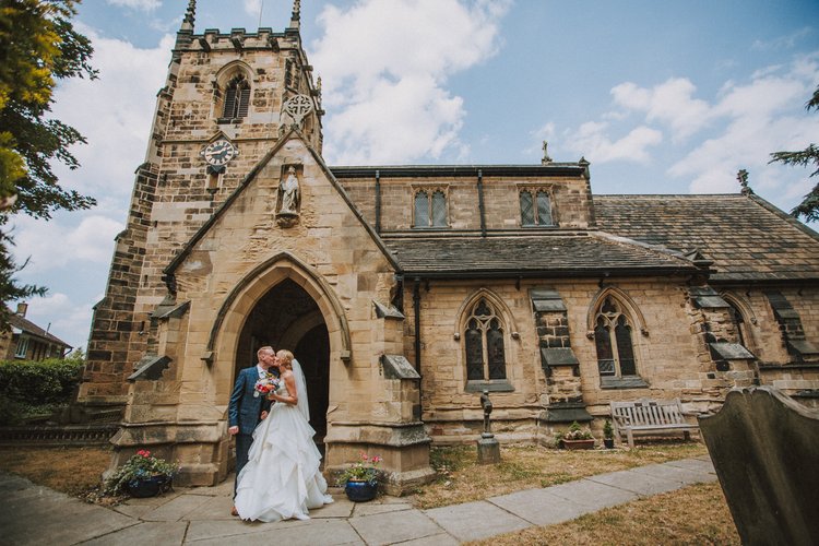 Laura and Andy's wedding at Ackworth Church and Wentworth Woodhouse — photo 28 of 76