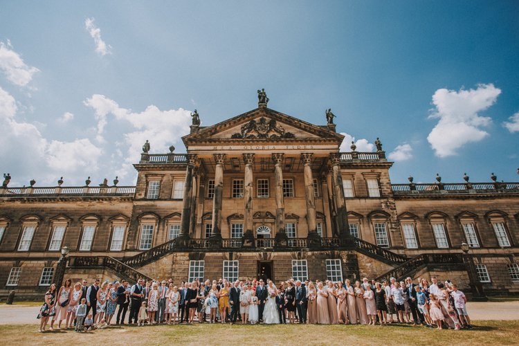 Laura and Andy's wedding at Ackworth Church and Wentworth Woodhouse — photo 35 of 76