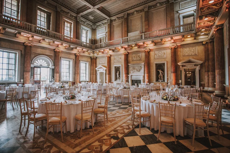 Laura and Andy's wedding at Ackworth Church and Wentworth Woodhouse — photo 36 of 76