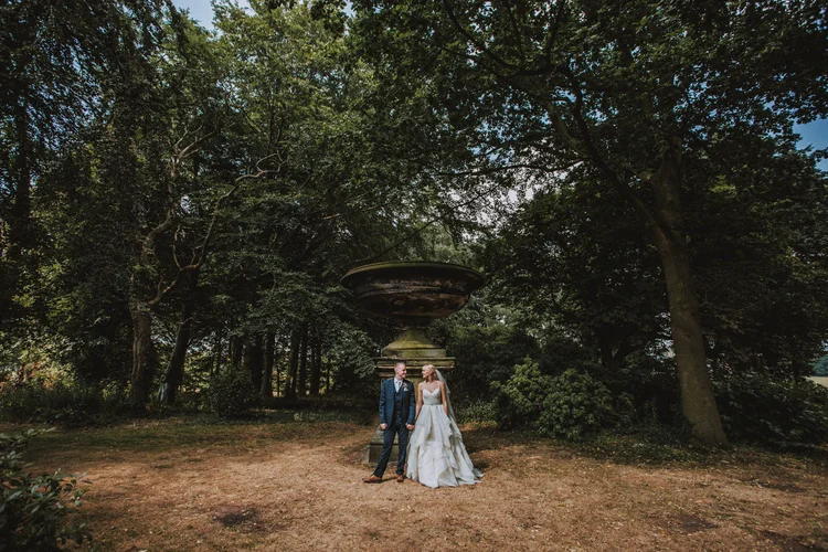 Laura and Andy's wedding at Ackworth Church and Wentworth Woodhouse — photo 45 of 76