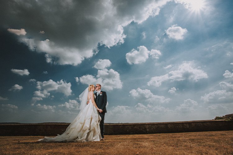 Laura and Andy's wedding at Ackworth Church and Wentworth Woodhouse — photo 46 of 76