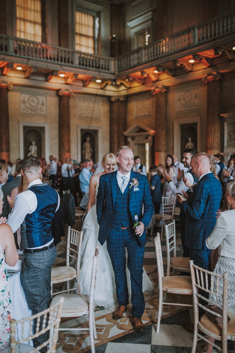 Laura and Andy's wedding at Ackworth Church and Wentworth Woodhouse — photo 51 of 76