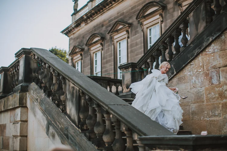 Laura and Andy's wedding at Ackworth Church and Wentworth Woodhouse — photo 56 of 76