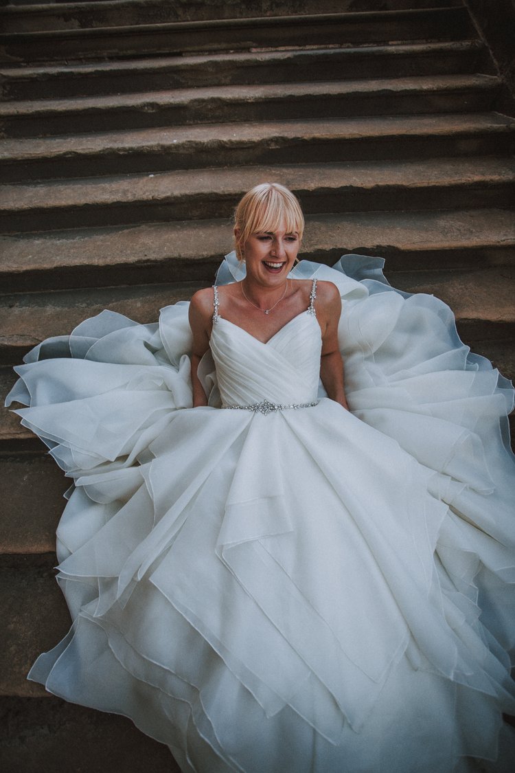 Laura and Andy's wedding at Ackworth Church and Wentworth Woodhouse — photo 65 of 76