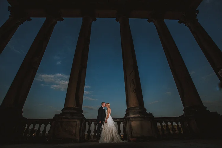 Laura and Andy's wedding at Ackworth Church and Wentworth Woodhouse — photo 67 of 76